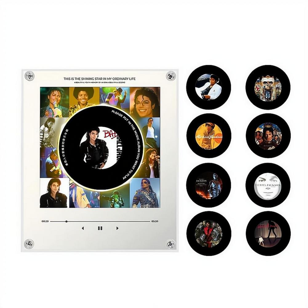 Decor Lighting Fans - NFC Musikplayer LED-Nachtlicht mit Acryl-Design, Automatisches