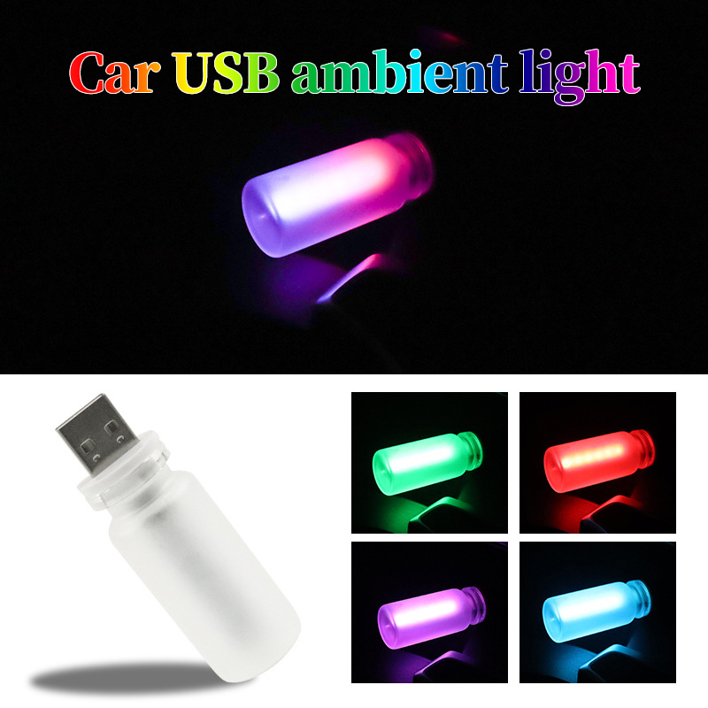 Lighting Mcqueen Bedroom Decor - Auto-USB-Nachtlicht, Touch-dimmbare LED-Glühfadenlampe, tragbare Beleuchtung, Plug-and-Play,