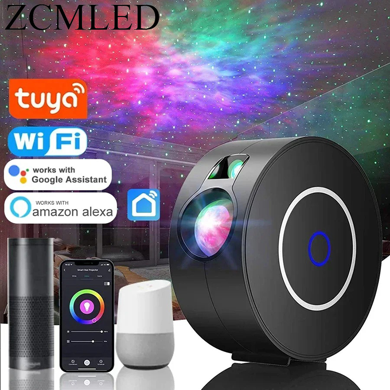 Sunset Lamp Projection - Tuya Wifi intelligente Aurora Galaxie Sternen