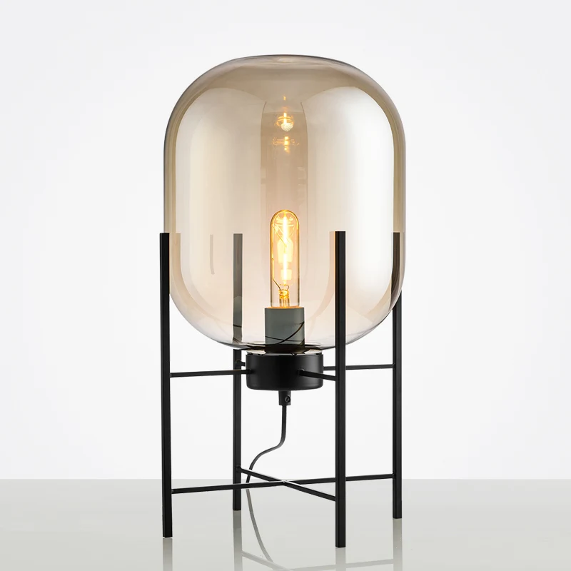 Lava Lamp Desktop - Nordic Tisch Lampe Postmodernen E27 Glas