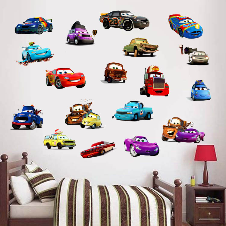 Lighting Mcqueen Decor - Cars 3 Film Wandaufkleber Aufkleber Lightning