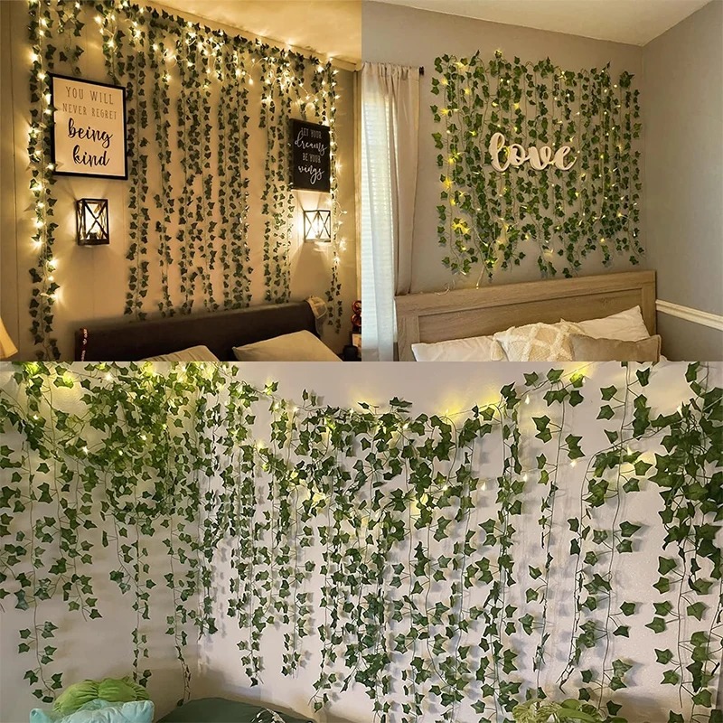 Grüner Efeu, 210 cm, LED-Licht – Wall Decor Lighting Tree Bewertung und Preis
