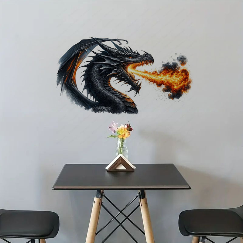 Feuriger majestätischer Drache – Lighting Mcqueen Bedroom Decor Bewertung und Preis