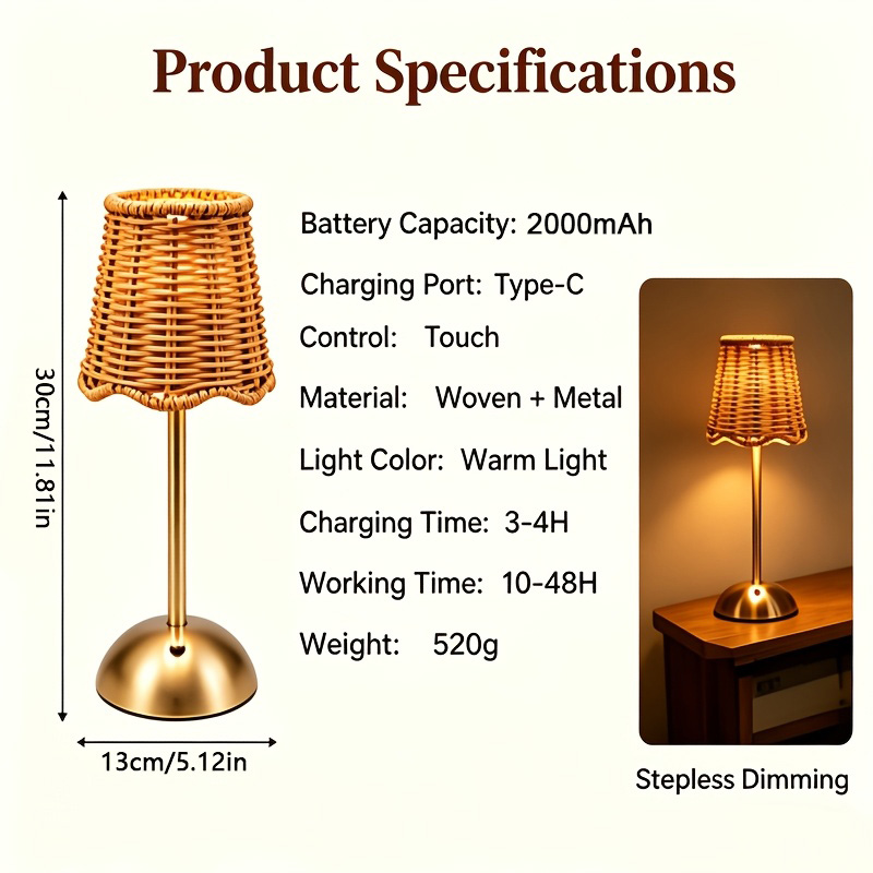 Böhmische Geflochtene Rattan-K – Lighting Design Decor Bewertung und Preis