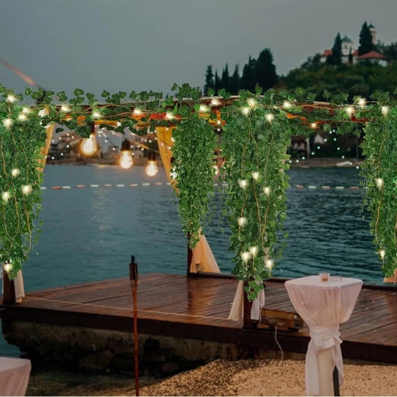 Grüner Efeu 210cm LED Lichterk – Wall Decor Lighting Tree Bewertung und Preis