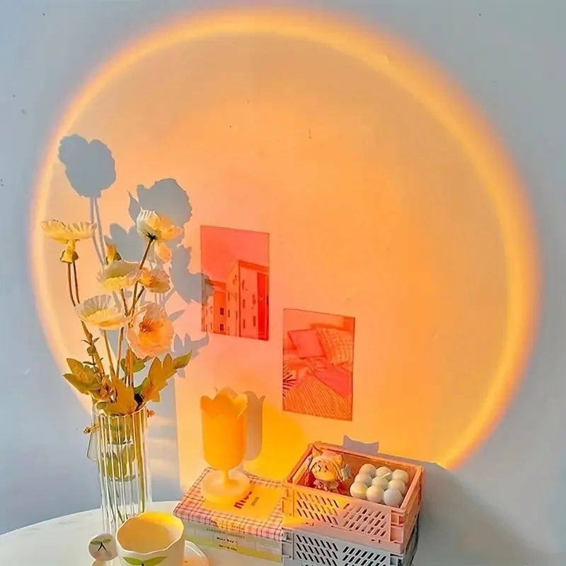 1 Stück USB-Sonnenuntergang-Pr – Sunset Lamp Projection Bewertung und Preis