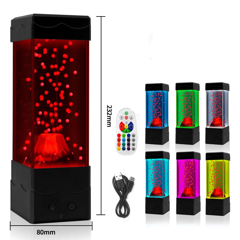 LED Lava Vulkan Licht Hause De – Lava Lamp Desktop Bewertung und Preis