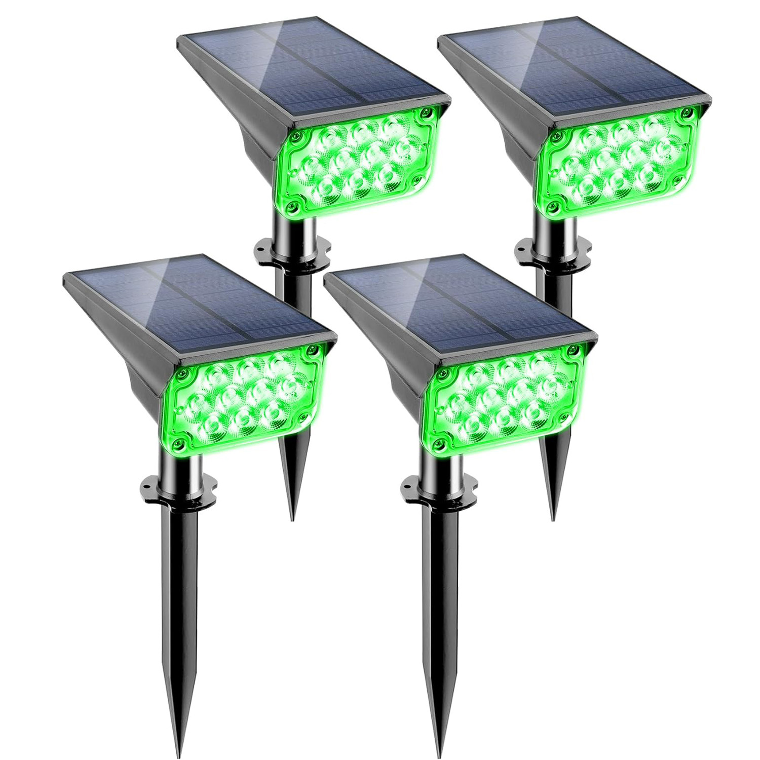 4 stücke Solar Scheinwerfer Ou – Wall Decor Lighting Tree Bewertung und Preis