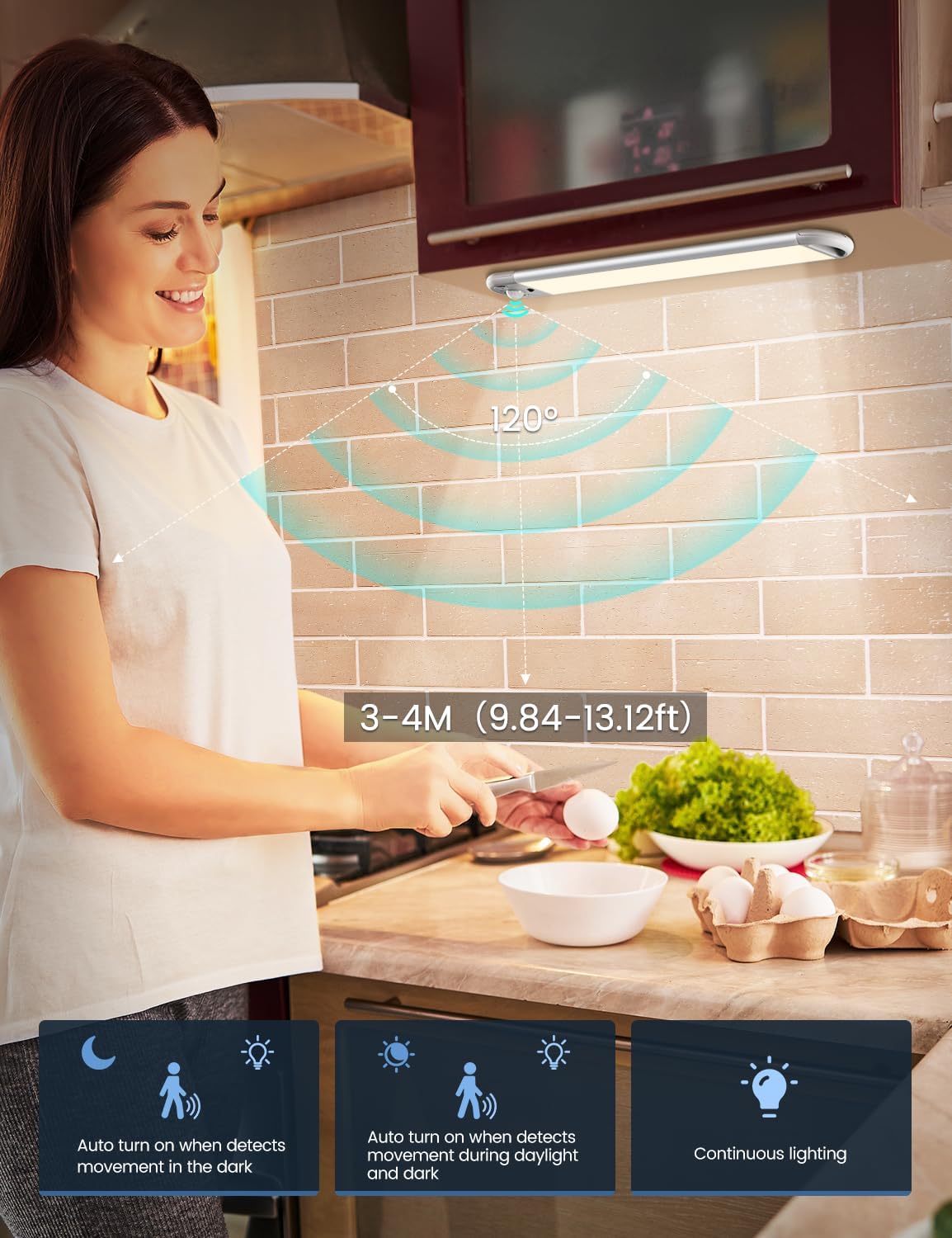 Bewegungsmelder-Küchenleuchte, – Kitchen Decor Lighting Bewertung und Preis