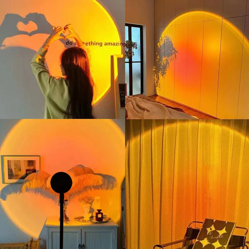 Sonnenuntergang Lampe Nachtlic – Sunset Lamp Projection Bewertung und Preis