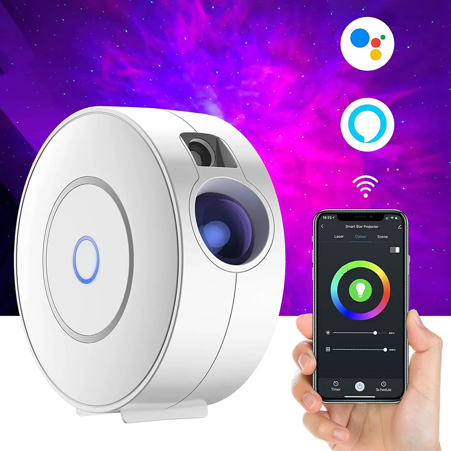 Tuya Wifi intelligente Aurora  – Sunset Lamp Projection Bewertung und Preis