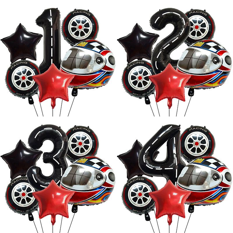 7/8/9-teiliges Rennfahrer-Gebu – Lighting Mcqueen Decor Bewertung und Preis