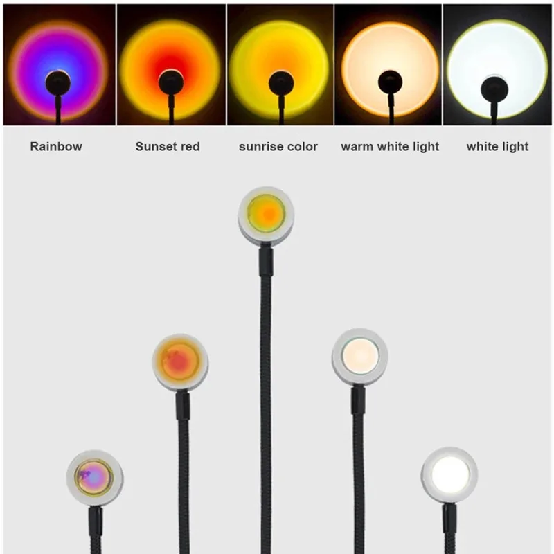 Projektionslampe USB Sonnenunt – Sunset Lamp Projection Bewertung und Preis