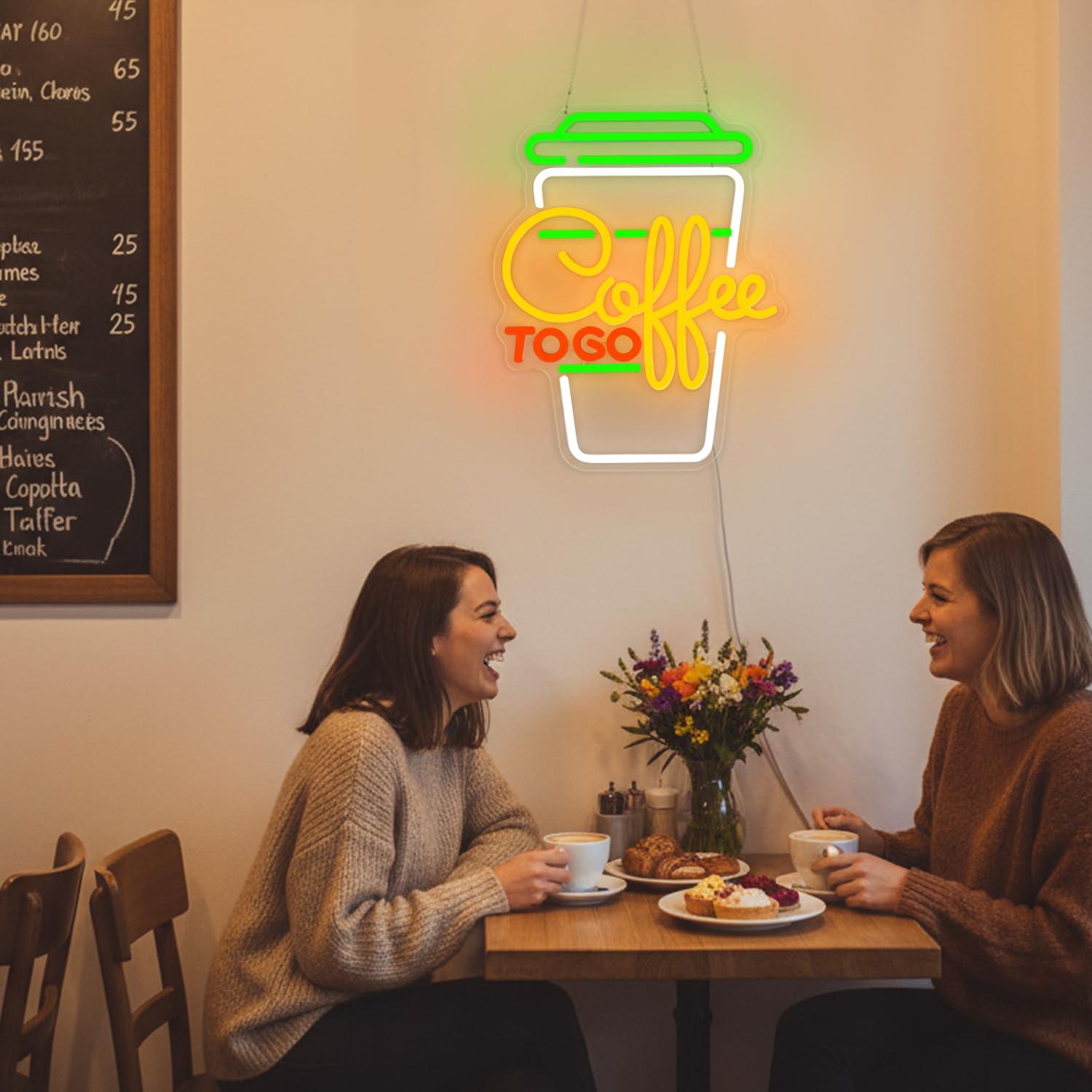 Kaffee-Neonschild USB Dimmbare – Kitchen Decor Lighting Bewertung und Preis