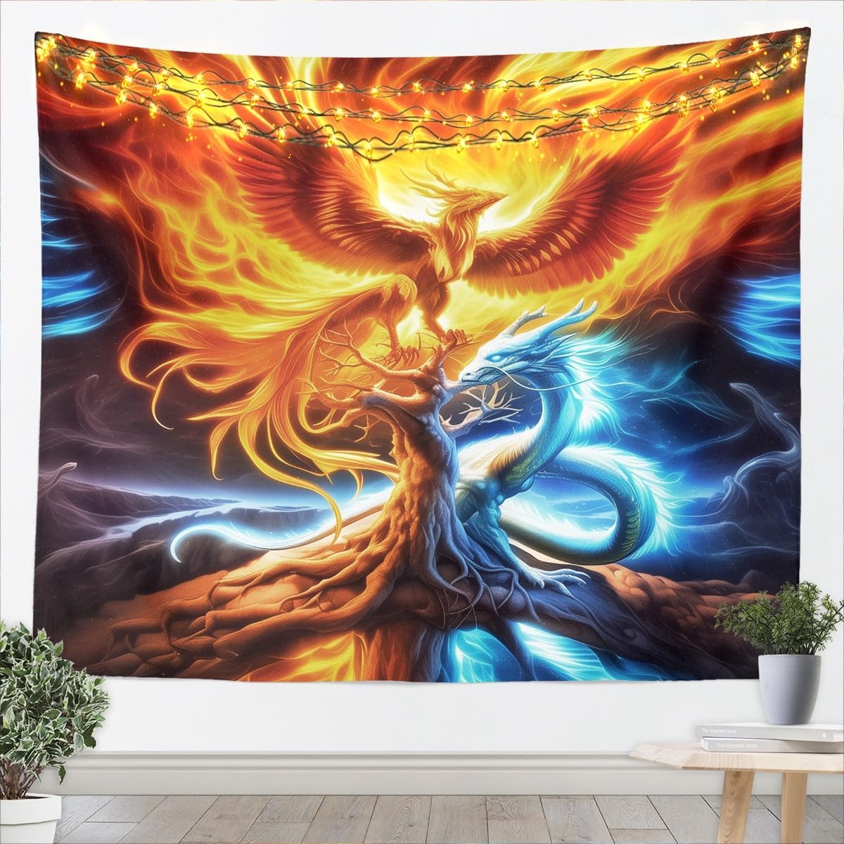 Luxuriöser Wandteppich mit mys – Wall Decor Lighting Tree Bewertung und Preis