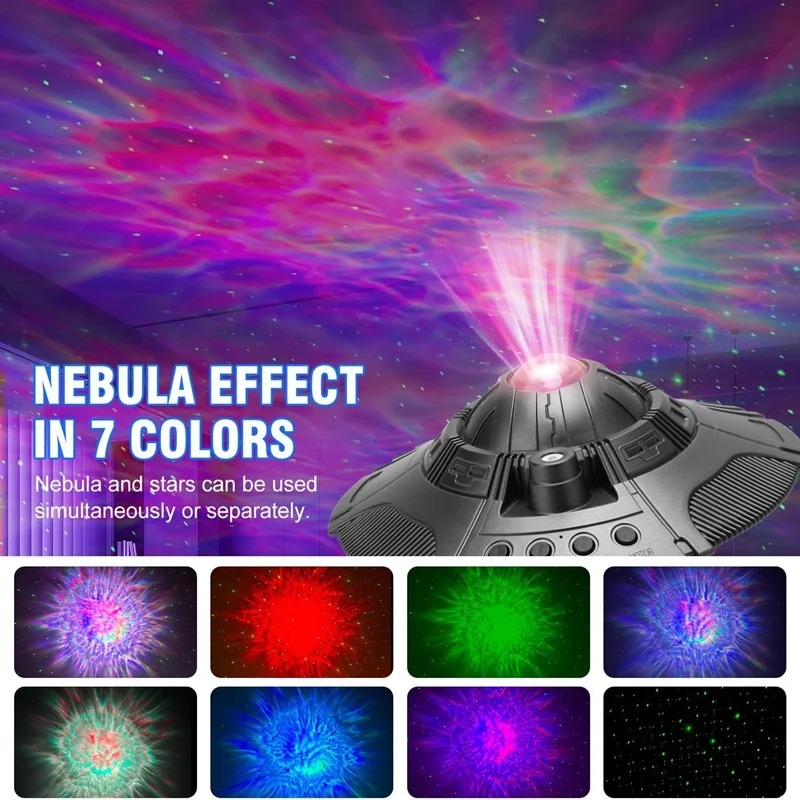 Nachtlicht UFO LED Stern Proje – Sunset Lamp Projection Bewertung und Preis