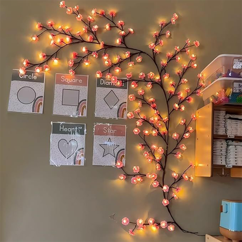 Ferngesteuerte LED-Kirschblüte – Wall Decor Lighting Tree Bewertung und Preis