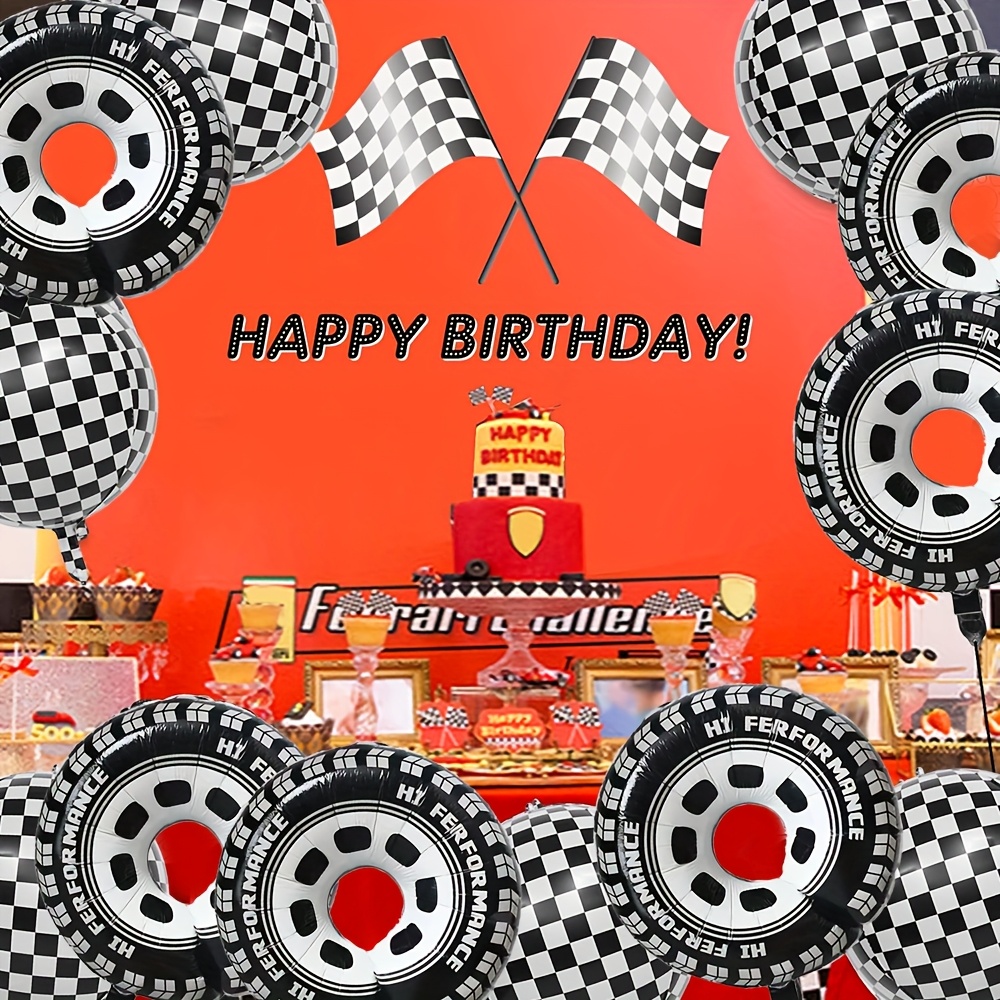 Rennwagen Geburtstagsparty Dek – Lighting Mcqueen Decor Bewertung und Preis