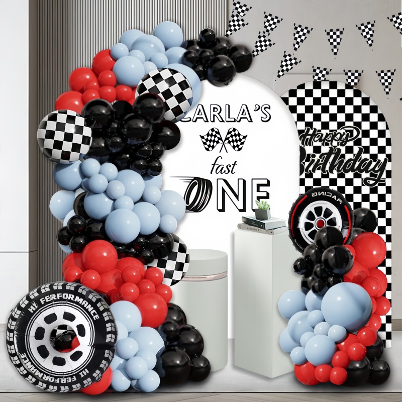 115-teiliges Rennwagen-Themen- – Lighting Mcqueen Decor Bewertung und Preis