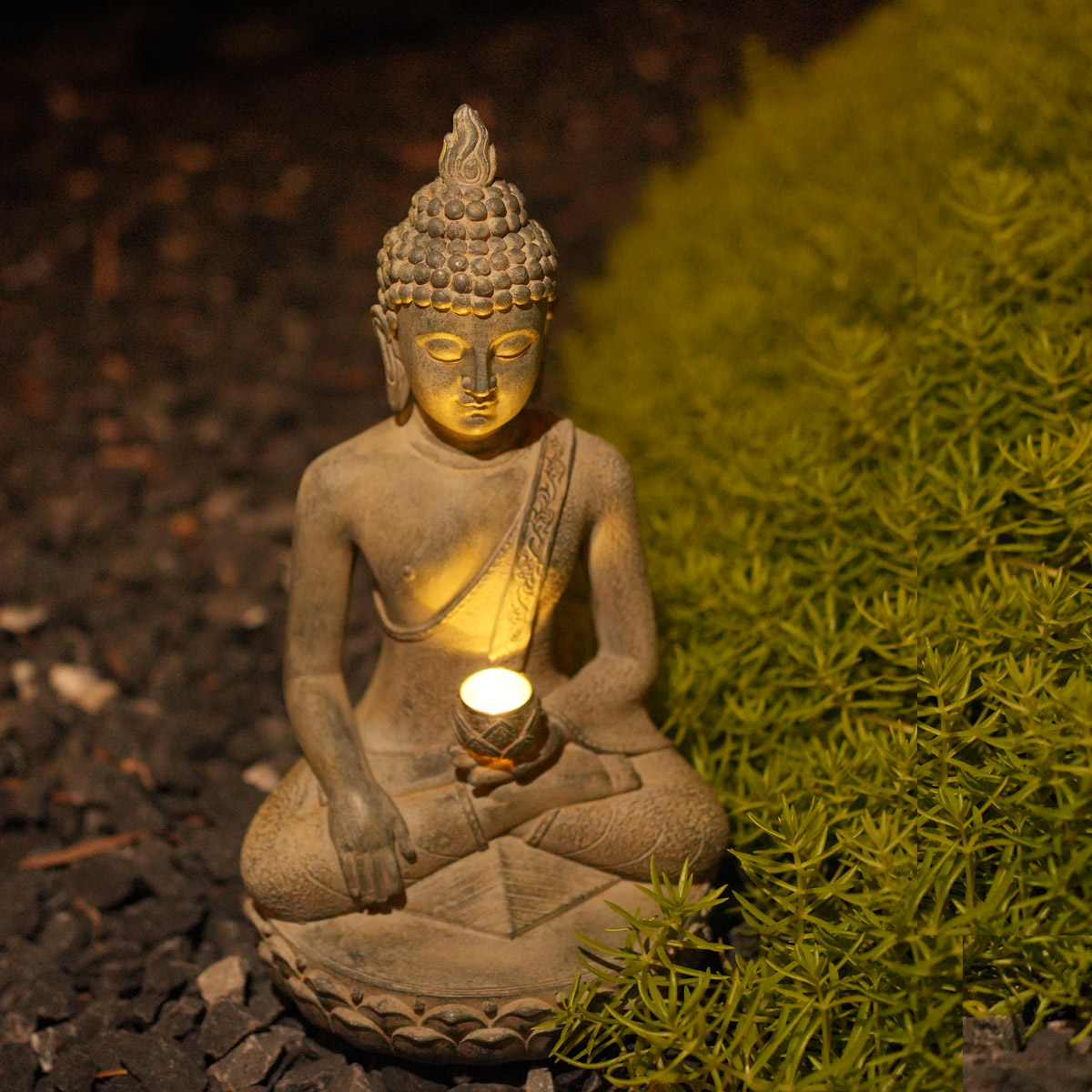 1 x zen-inspirierte solarbetri – Decor Lighting India Bewertung und Preis
