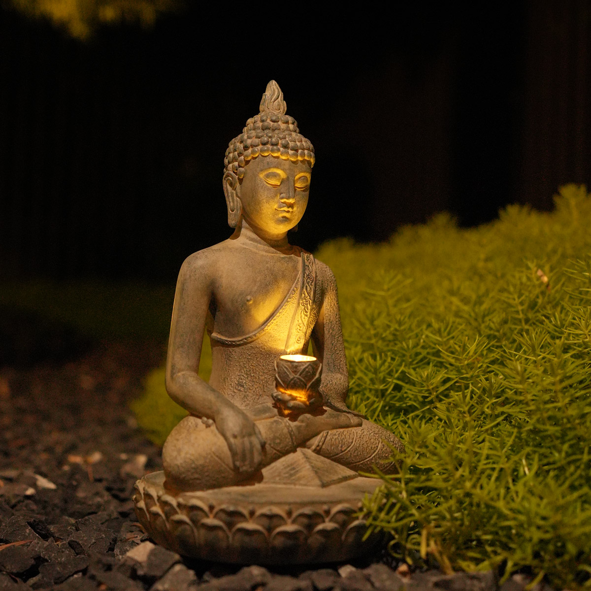 1 x zen-inspirierte solarbetri – Decor Lighting India Bewertung und Preis