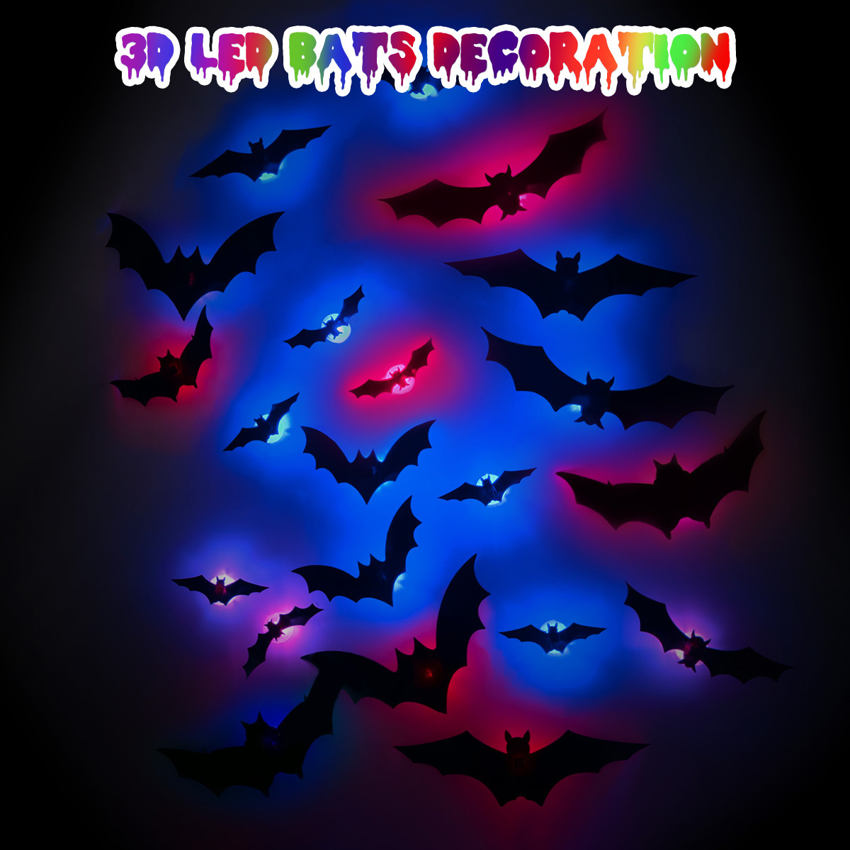 Generisches Halloween 3D Flede – Lighting Home Decor Products Bewertung und Preis