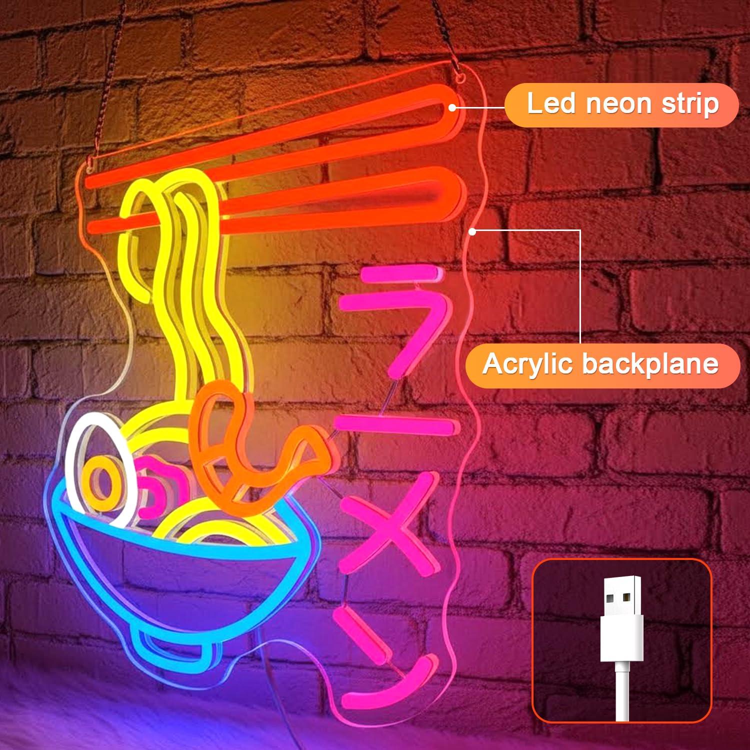 Ramen Neonschild Japanische Nu – Kitchen Decor Lighting Bewertung und Preis