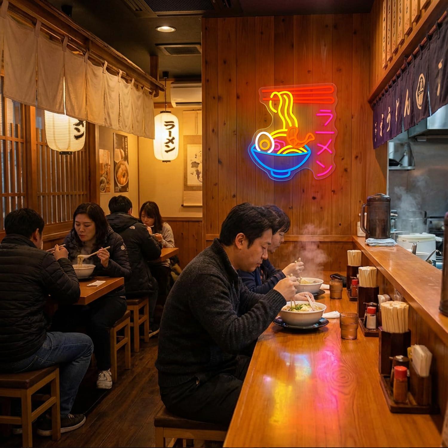 Ramen Neonschild Japanische Nu – Kitchen Decor Lighting Bewertung und Preis